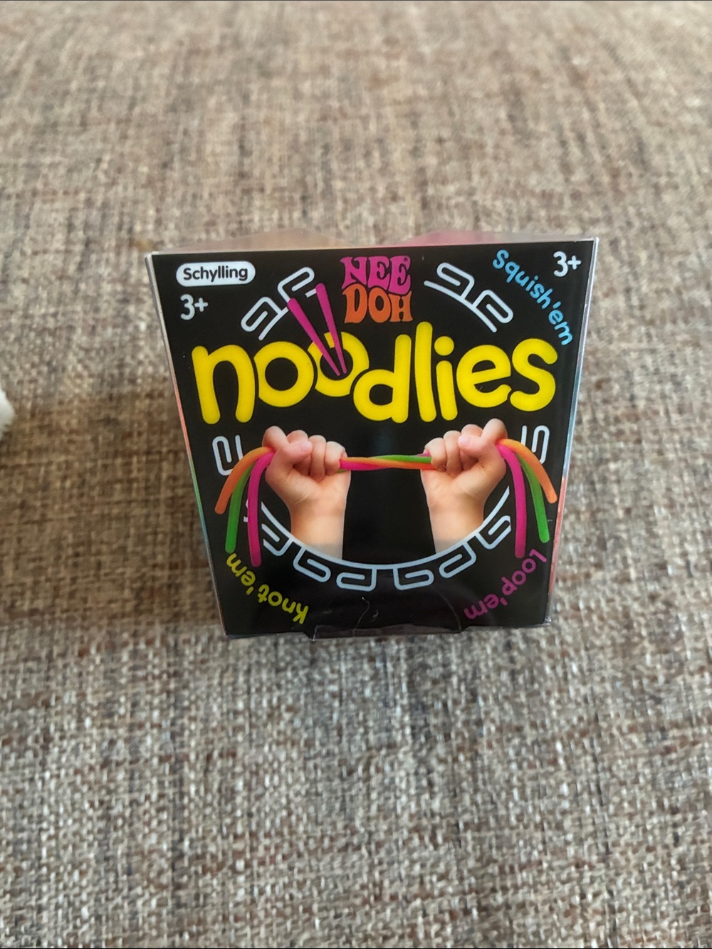 Noodlies Kids Squishy Play Strips - Multicolor